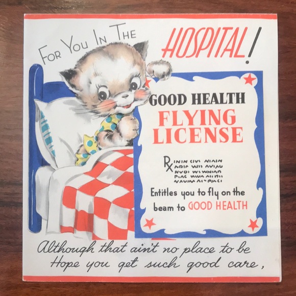 Set of Vintage “Get Well” cards 💝 - Picture 3 of 7